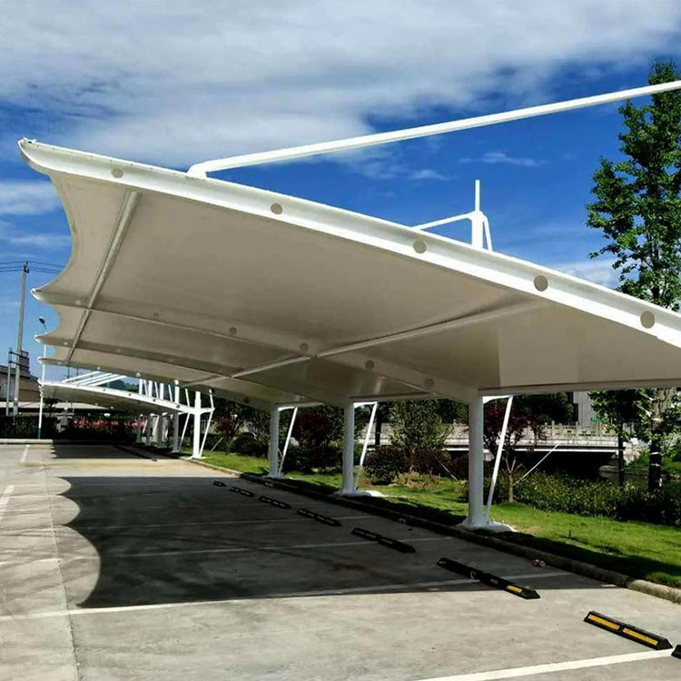 定西膜结构汽车棚